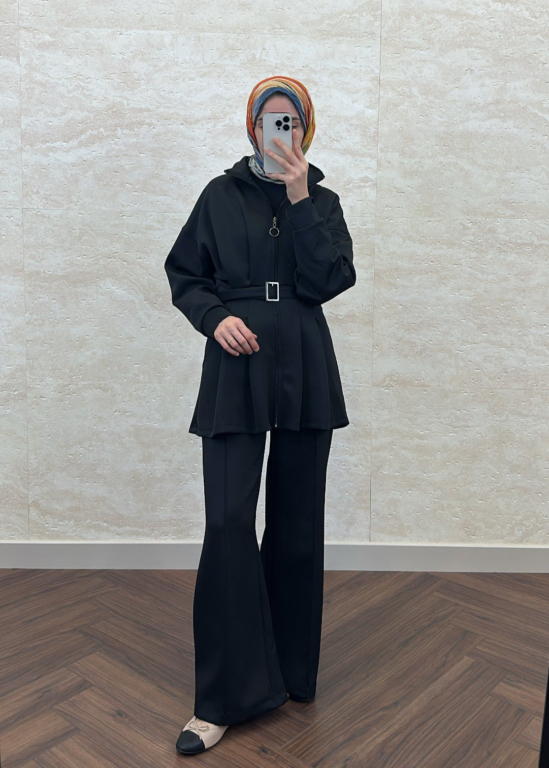 SKUBA KEMERLİ TAKIM SİYAH