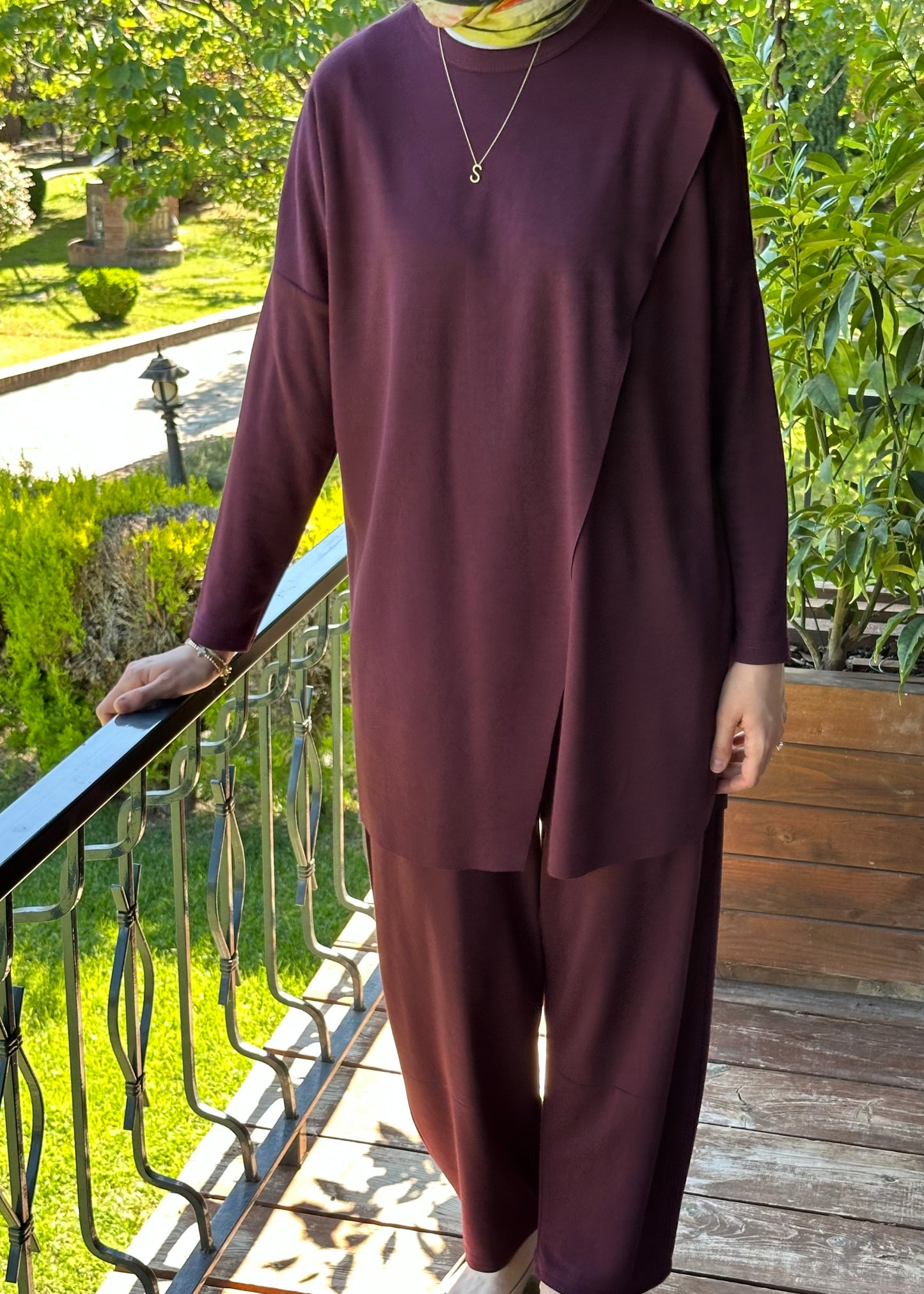 MODAL BAMBU OVERSIZE TAKIM BORDO