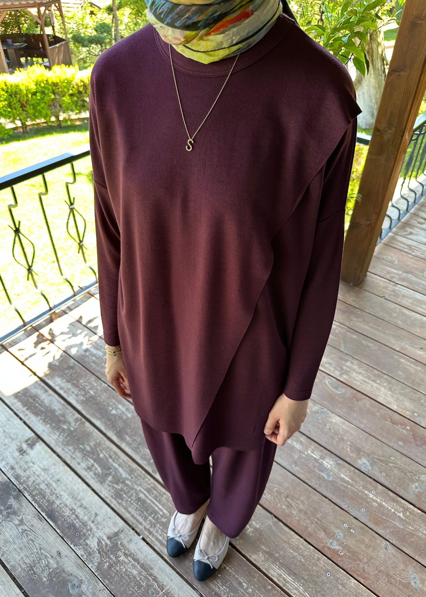 MODAL BAMBU OVERSIZE TAKIM BORDO