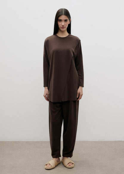 MODAL BAMBU OVERSIZE TAKIM KAHVE