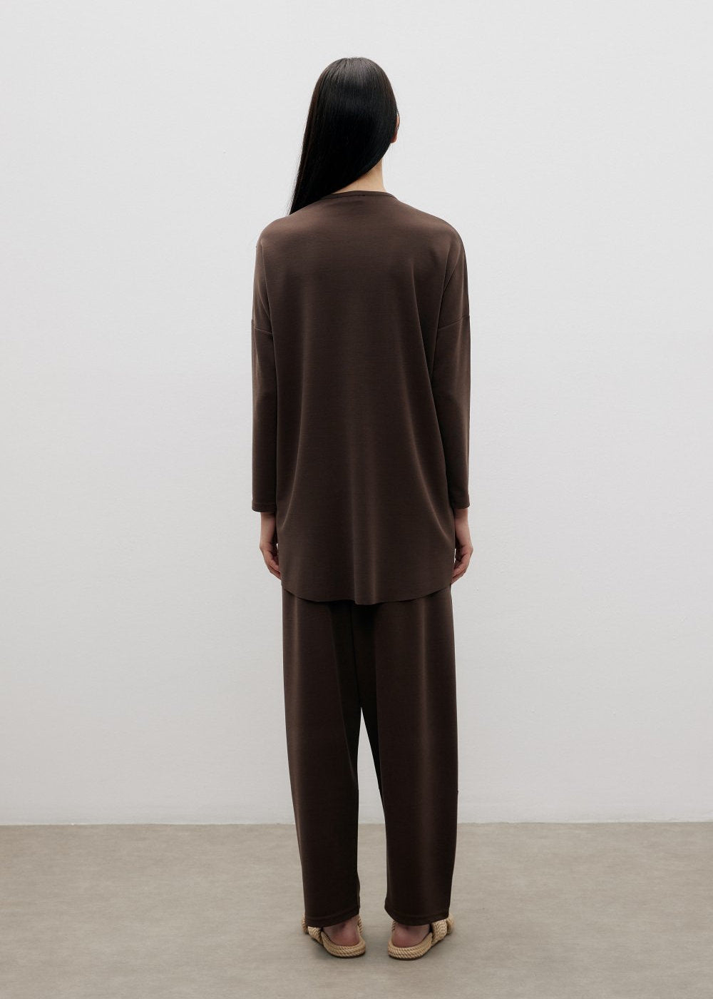 MODAL BAMBU OVERSIZE TAKIM KAHVE