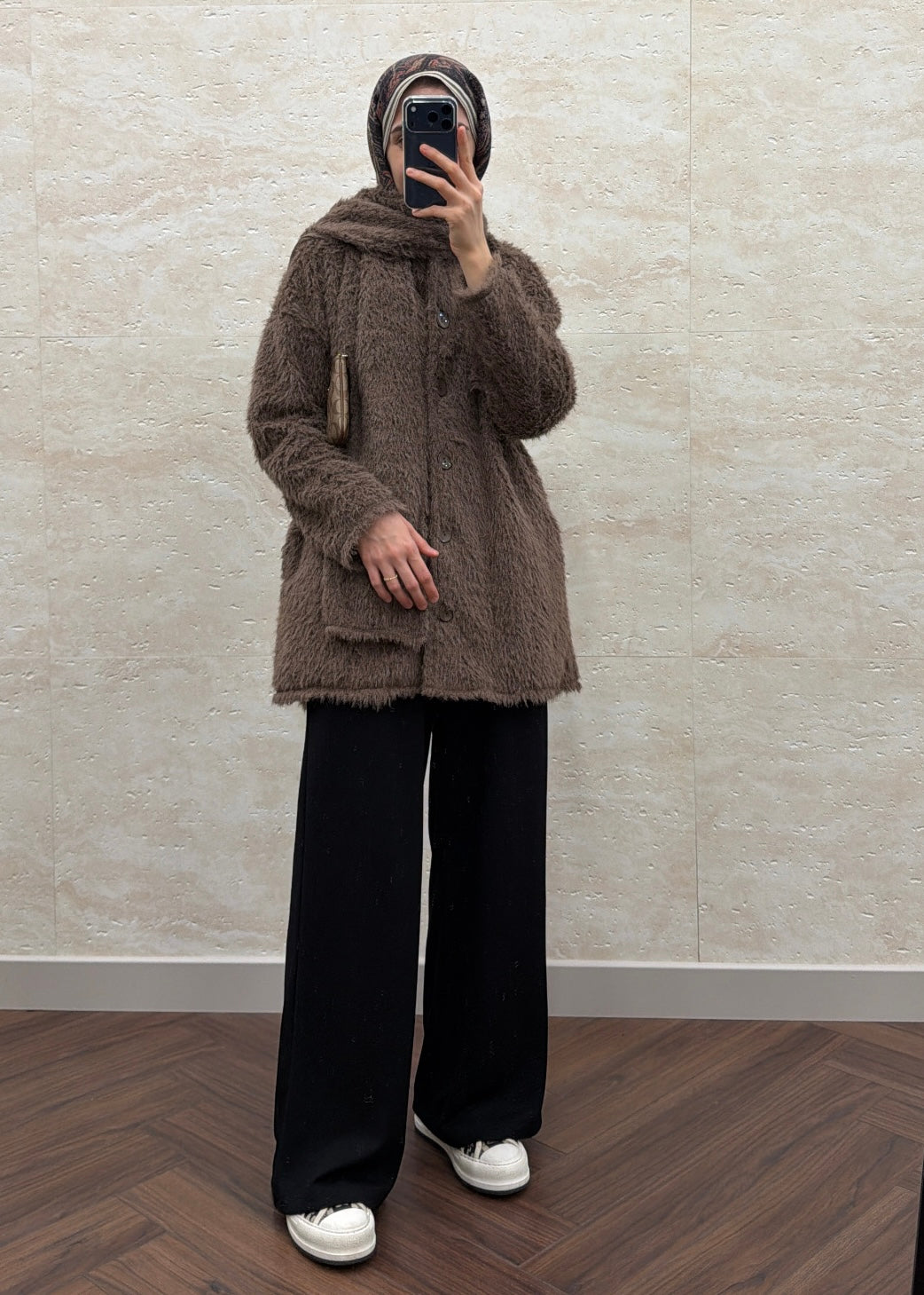 ATKILI KÜRK MONT KAHVE