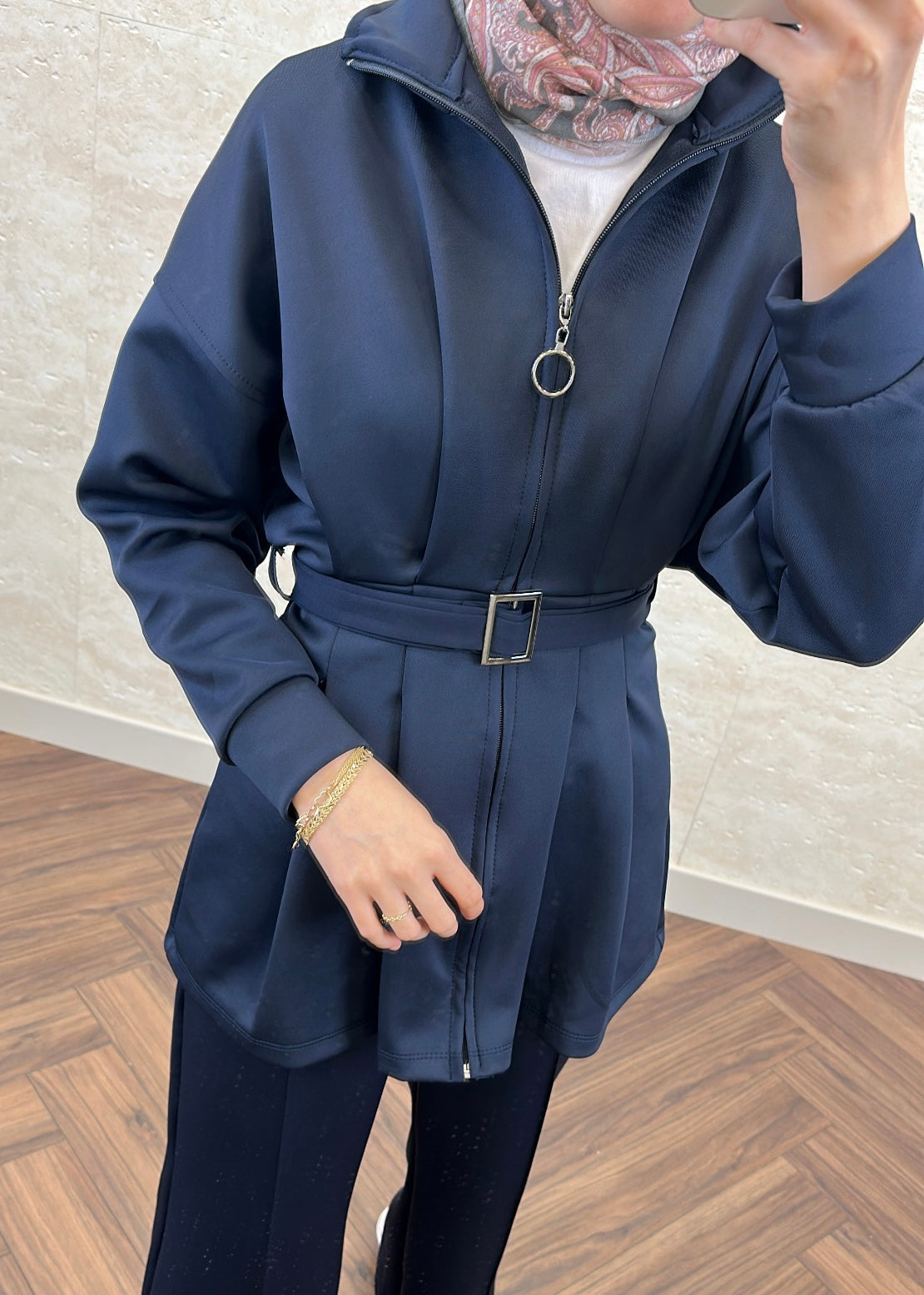 SKUBA KEMERLİ TAKIM LACİVERT