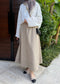 GABARDİN ETEK CAMEL