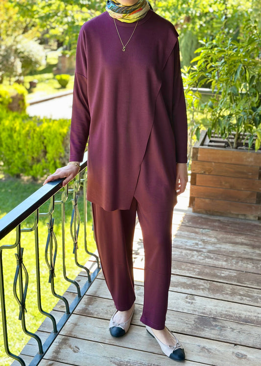 MODAL BAMBU OVERSIZE TAKIM BORDO
