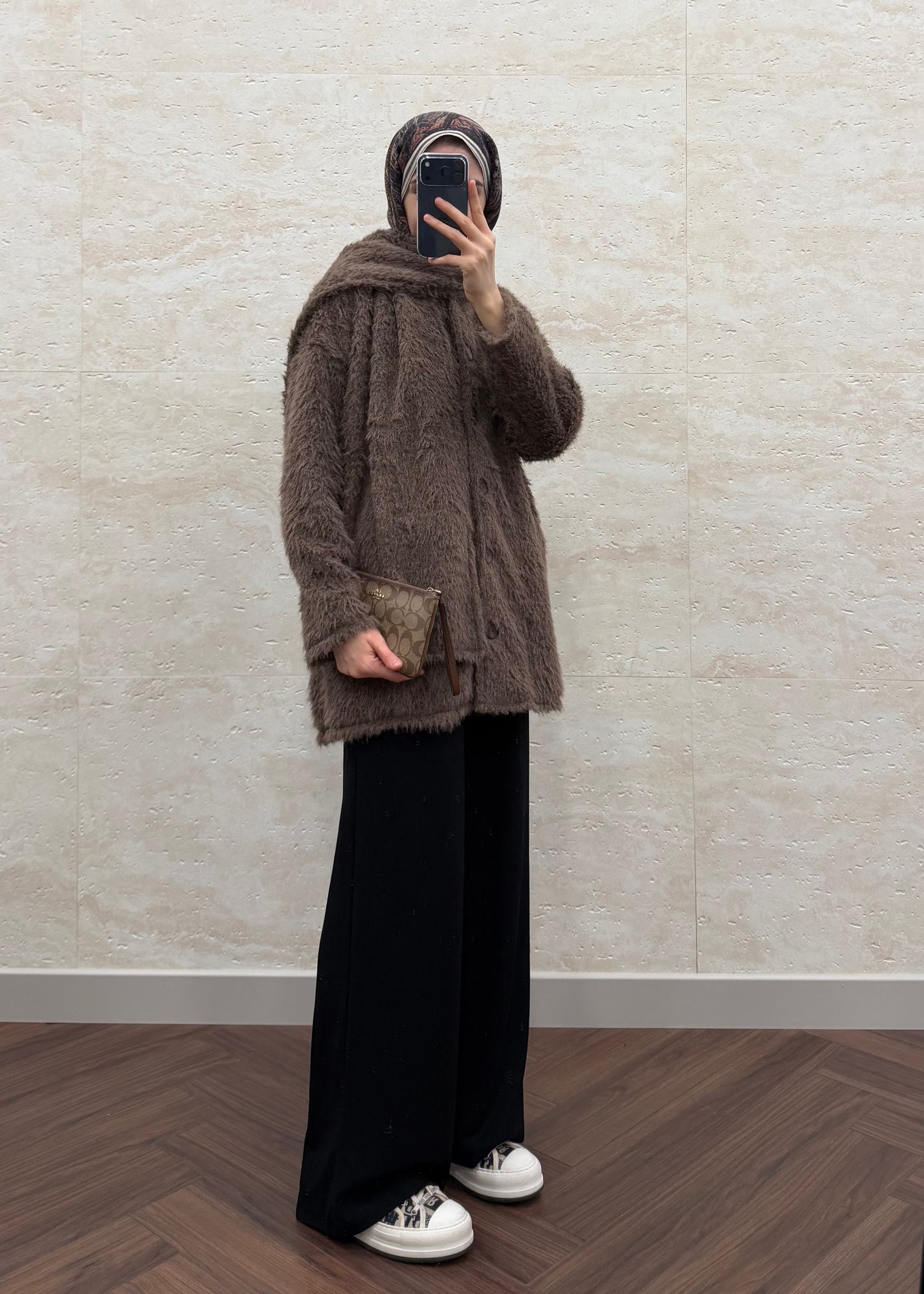 ATKILI KÜRK MONT KAHVE