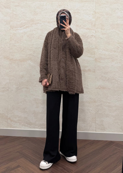 ATKILI KÜRK MONT KAHVE