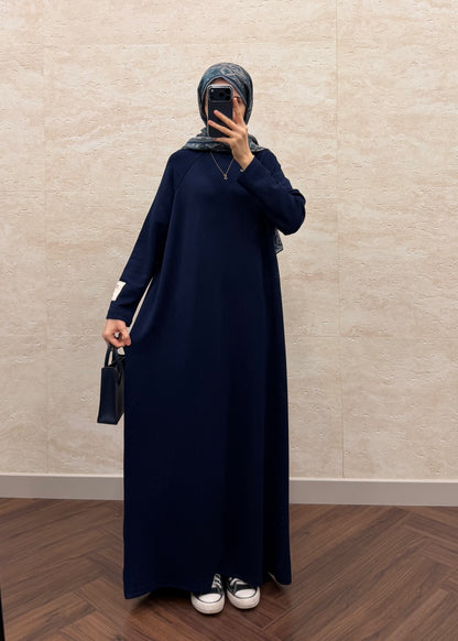 OYSH BASIC ELBİSE LACİVERT