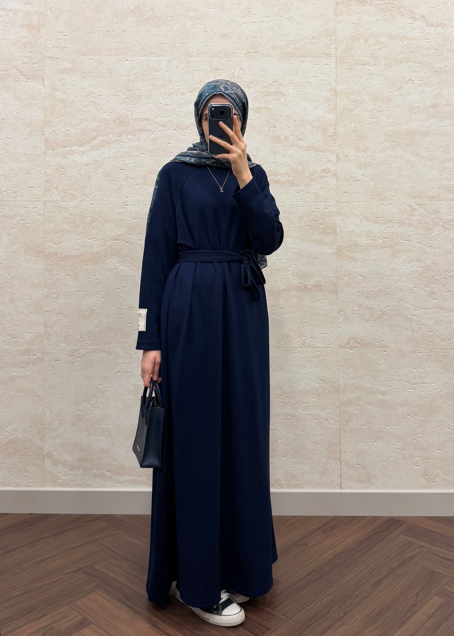 OYSH BASIC ELBİSE LACİVERT