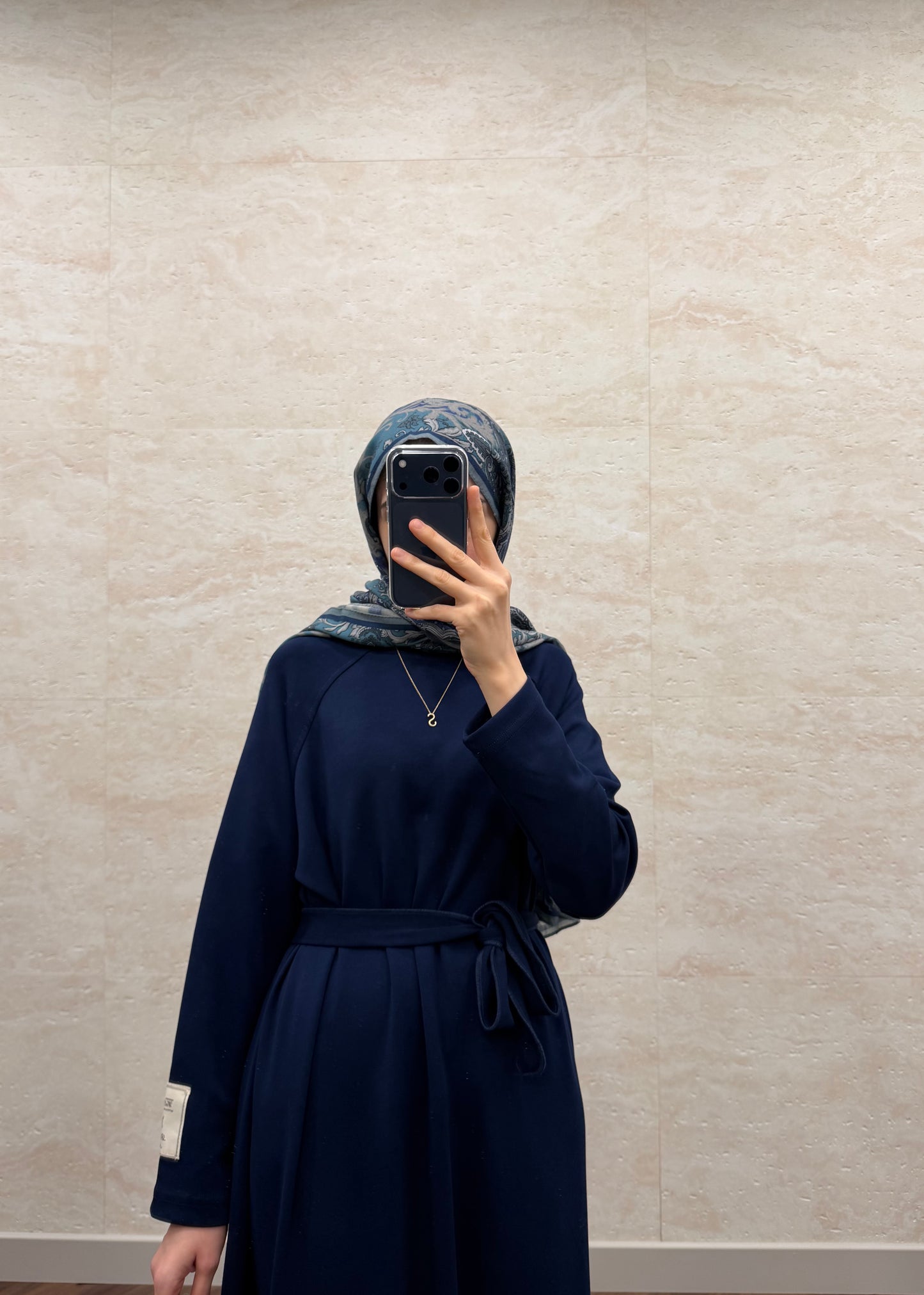 OYSH BASIC ELBİSE LACİVERT