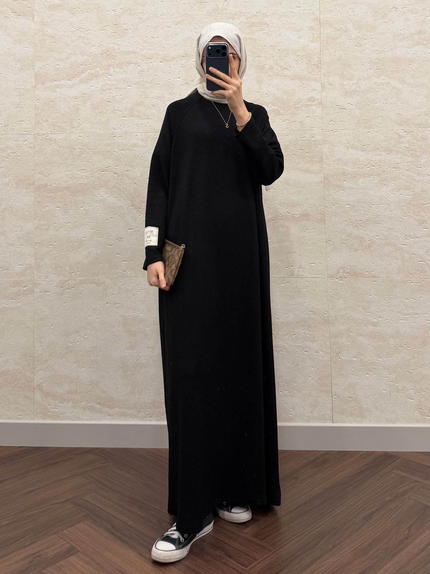 OYSH BASIC ELBİSE SİYAH