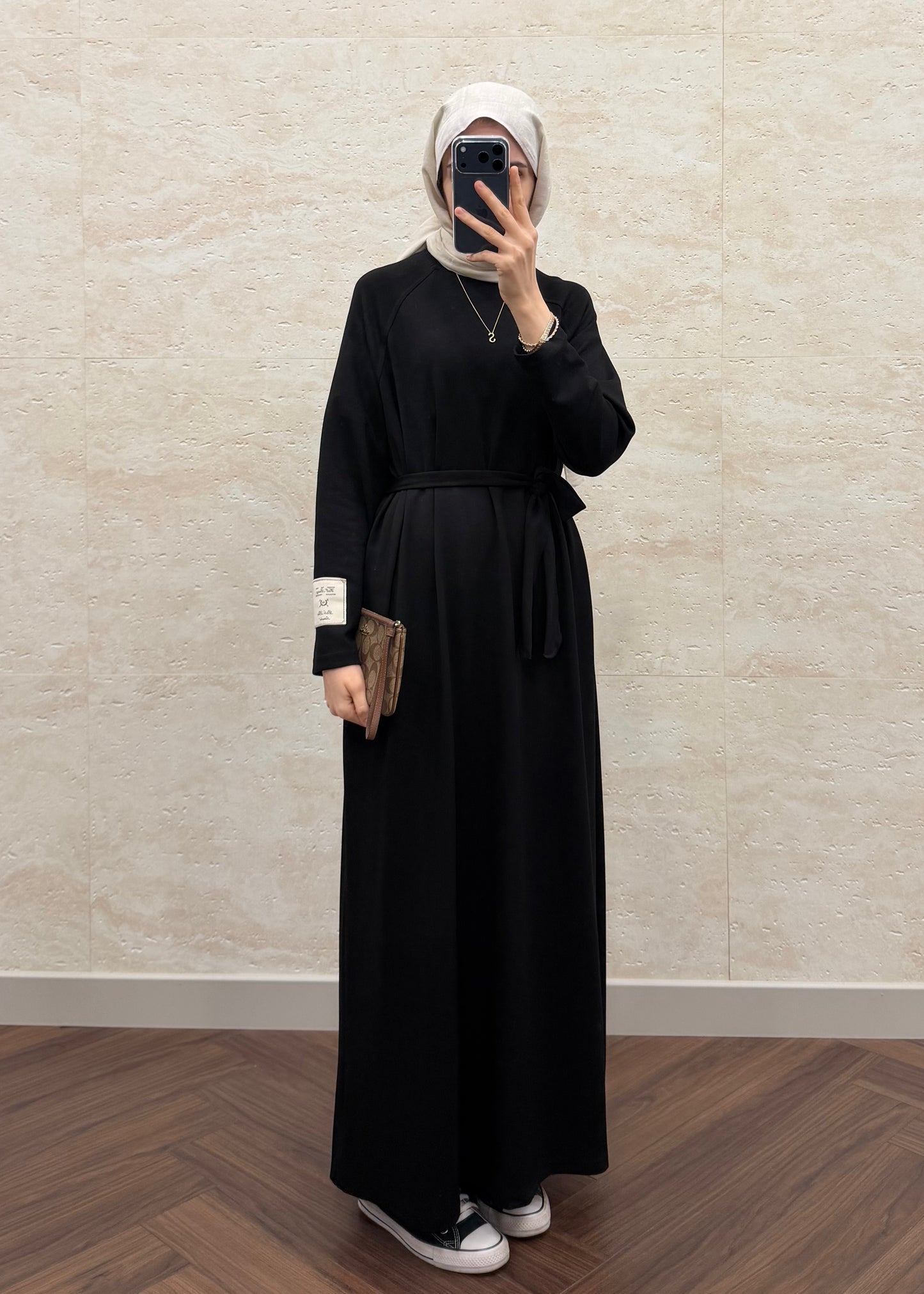 OYSH BASIC ELBİSE SİYAH