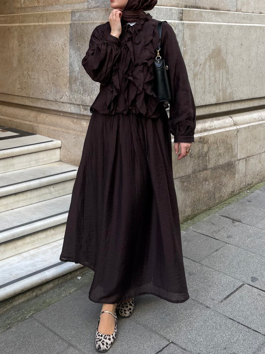 FIRFIRLI ETEKLİ TAKIM KAHVE